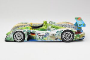 Audi R8 LMP Crocodile 2001 Maisto 1:18 35899 Metal - imagem 3 de 6