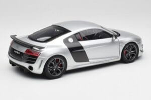 Audi R8 GT Type 42 Ice Prateado Metallic Kyosho 1:18 09218IS Metal - imagem 3 de 8