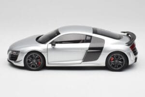 Audi R8 GT Type 42 Ice Prateado Metallic Kyosho 1:18 09218IS Metal - imagem 4 de 8