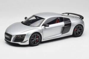 Audi R8 GT Type 42 Ice Prateado Metallic Kyosho 1:18 09218IS Metal