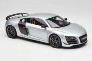 Audi R8 GT Type 42 Ice Prateado Metallic Kyosho 1:18 09218IS Metal - imagem 6 de 8