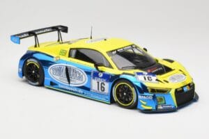 Audi R8 LMS #16 Twin Busch R. Rast / K. Busch 24h Nurburgring 2016 Minichamps 1:18 155161116 Metal - imagem 4 de 6