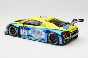 Audi R8 LMS #16 Twin Busch R. Rast / K. Busch 24h Nurburgring 2016 Minichamps 1:18 155161116 Metal - imagem 5 de 6