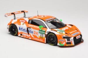 Audi R8 LMS #25 kfzteile24 D. Dobitsch / E. Sandstrom ADAC GT Masters 2016 Minichamps 1:18 155161125 Metal - imagem 4 de 6