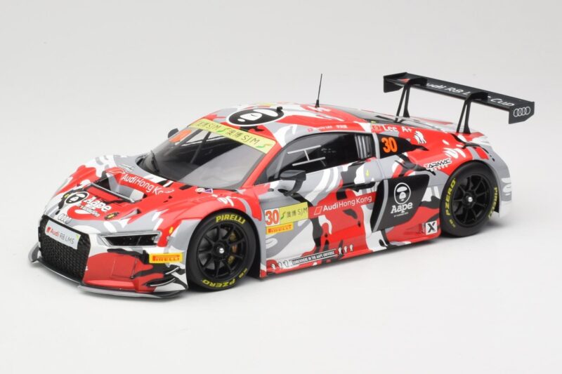 Audi R8 LMS #30 AAPE M. Lee FIA GT World Cup Macau 2015 Minichamps 1:18 155151130 Metal