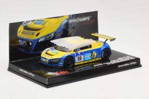 Audi R8 LMS #98 Team Phoenix Racing M. Basseng / F. Stippler / J. Stuck / M. Rockenfeller 24 Hours Nurburgring 2010 Minichamp - imagem 2 de 4