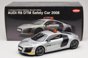 Audi R8 Safety Car 24 Hours of Le Mans 2008 Kyosho 1:18 09214DTM Metal - imagem 2 de 8