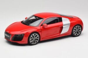 Audi R8 V10 Brilliant Vermelho Kyosho 1:18 09216RR Metal
