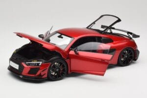 Audi R8 4S V10 Performance Vermelho Kengfai 1:18 VAKF-0356 Metal - imagem 2 de 8