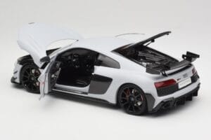 Audi R8 4S V10 Performance Branco Kengfai 1:18 VAKF-0357 Metal - imagem 5 de 8