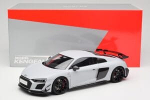 Audi R8 4S V10 Performance Branco Kengfai 1:18 VAKF-0357 Metal - imagem 8 de 8