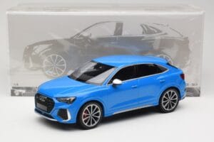 Audi RS Q3 F3 Sportback Azul Minichamps 1:18 155018101 Metal - imagem 6 de 6