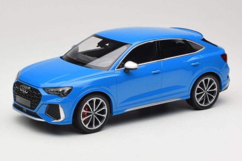 Audi RS Q3 F3 Sportback Azul Minichamps 1:18 155018101 Metal