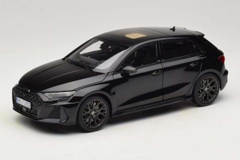 Audi RS3 8Y Sportback Myth Black Norev 1:18 188388 Metal