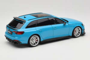 Audi RS4 B9 Avant Darwin Pro Azul Kilo Works 1:18 KLW002303 Metal - imagem 3 de 8