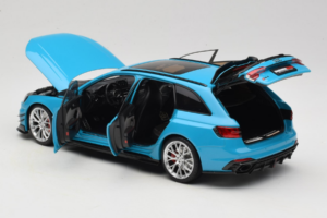 Audi RS4 B9 Avant Darwin Pro Azul Kilo Works 1:18 KLW002303 Metal - imagem 5 de 8