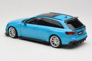 Audi RS4 B9 Avant Darwin Pro Azul Kilo Works 1:18 KLW002303 Metal - imagem 7 de 8