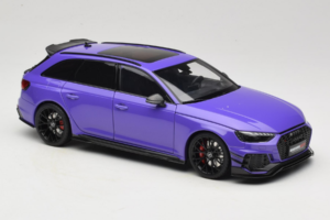 Audi RS4 B9 Avant Darwin Pro Roxo Kilo Works 1:18 KLW002301 Metal - imagem 6 de 8
