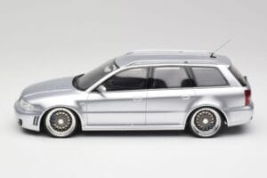 Audi RS4 B5 Avant Prata Custom Wheels Otto 1:18 OT521 Resina - imagem 3 de 6
