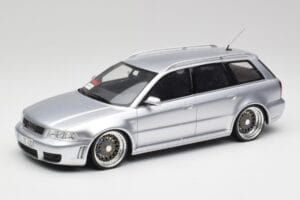 Audi RS4 B5 Avant Prata Custom Wheels Otto 1:18 OT521 Resina