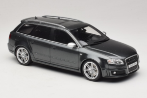 Audi RS4 B7 Cinzento Otto 1:18 OT721 Resina - imagem 4 de 6