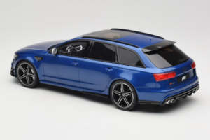 Audi RS6 C7 ABT Performance Avant Azul Exclusive Edition GT Spirit 1:18 AUDI011 Resina - imagem 5 de 6