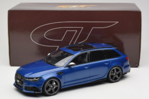 Audi RS6 C7 ABT Performance Avant Azul Exclusive Edition GT Spirit 1:18 AUDI011 Resina - imagem 6 de 6