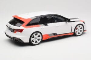 Audi RS6 C8 GT Avant Arkona White GT Spirit 1:18 GT512 Resina - imagem 2 de 6