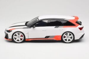 Audi RS6 C8 GT Avant Arkona White GT Spirit 1:18 GT512 Resina - imagem 3 de 6