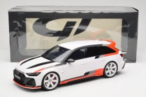 Audi RS6 C8 GT Avant Arkona White GT Spirit 1:18 GT512 Resina - imagem 6 de 6