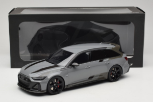 Audi RS6 C8 Avant GT Nardo Grey GT Spirit 1:18 GT965 Resina - imagem 6 de 6