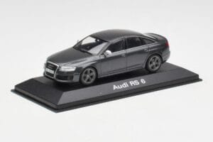 Audi RS6 C6 Daytona Grey Minichamps 1:43 5010810123 Metal - imagem 2 de 4