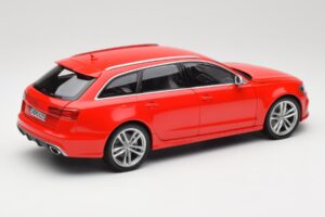 Audi RS6 C7 Avant Vermelho Minichamps 1:18 110012011 Metal - imagem 3 de 8