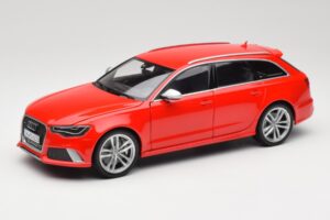 Audi RS6 C7 Avant Vermelho Minichamps 1:18 110012011 Metal