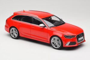 Audi RS6 C7 Avant Vermelho Minichamps 1:18 110012011 Metal - imagem 6 de 8