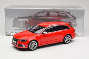 Audi RS6 C7 Avant Vermelho Minichamps 1:18 110012011 Metal - imagem 8 de 8