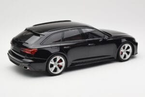 Audi RS6 C8 Avant Black Metallic Minichamps 1:18 155018014 Metal - imagem 2 de 6