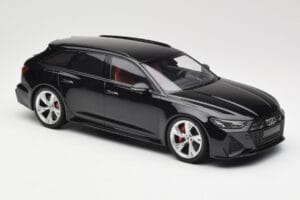 Audi RS6 C8 Avant Black Metallic Minichamps 1:18 155018014 Metal - imagem 4 de 6