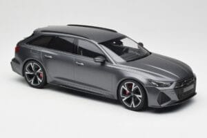 Audi RS6 C8 Avant Matt Grey Minichamps 1:18 155018015 Metal - imagem 4 de 6