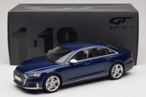 Audi S8 D5 Azul GT Spirit 1:18 GT313 Resina - imagem 6 de 6