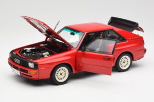 Audi Sport Quattro Vermelho Edição Concessionário AUTOart 1:18 5030400205 Metal - imagem 2 de 8