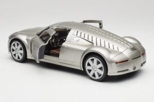 Audi Rosemeyer Prata Maisto 1:18 31625 Metal - imagem 5 de 8