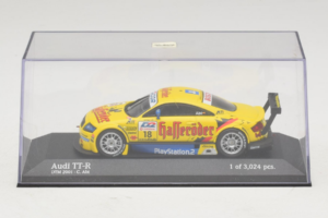 Audi TT-R #18 C. Abt Abt Sportsline DTM 2001 Minichamps 1:43 400011118 Metal - imagem 4 de 5