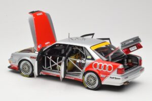 Audi V8 DTM #1 Team AZR F. Biela DTM Champion 1992 Minichamps 1:18 100921001 Metal - imagem 5 de 8