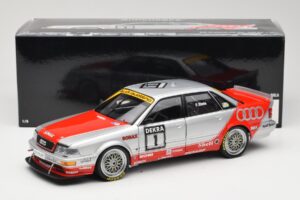 Audi V8 DTM #1 Team AZR F. Biela DTM Champion 1992 Minichamps 1:18 100921001 Metal - imagem 8 de 8
