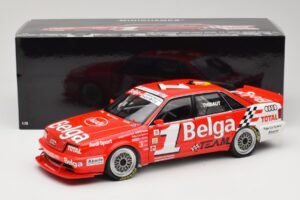 Audi V8 Evolution #1 Team Dubois P-A. Thibaut Belgian Procar 1993 Minichamps 1:18 100931001 Metal - imagem 8 de 8