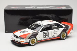 Audi V8 Quattro DTM #44 Team AZR F. Jelinski 1991 Minichamps 1:18 100911044 Metal - imagem 8 de 8