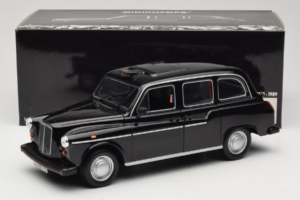 Austin FX4 London Taxi Preto Minichamps 1:18 180136000 Metal - imagem 8 de 8