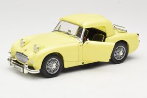 Austin-Healey Sprite Mk1 Amarelo Revell 1:18 8835 Metal - imagem 2 de 8