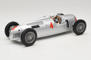 Auto Union Typ C #4 A. Varzi 2nd Place Monaco GP 1936 Minichamps 1:18 155361004 Metal - imagem 2 de 6